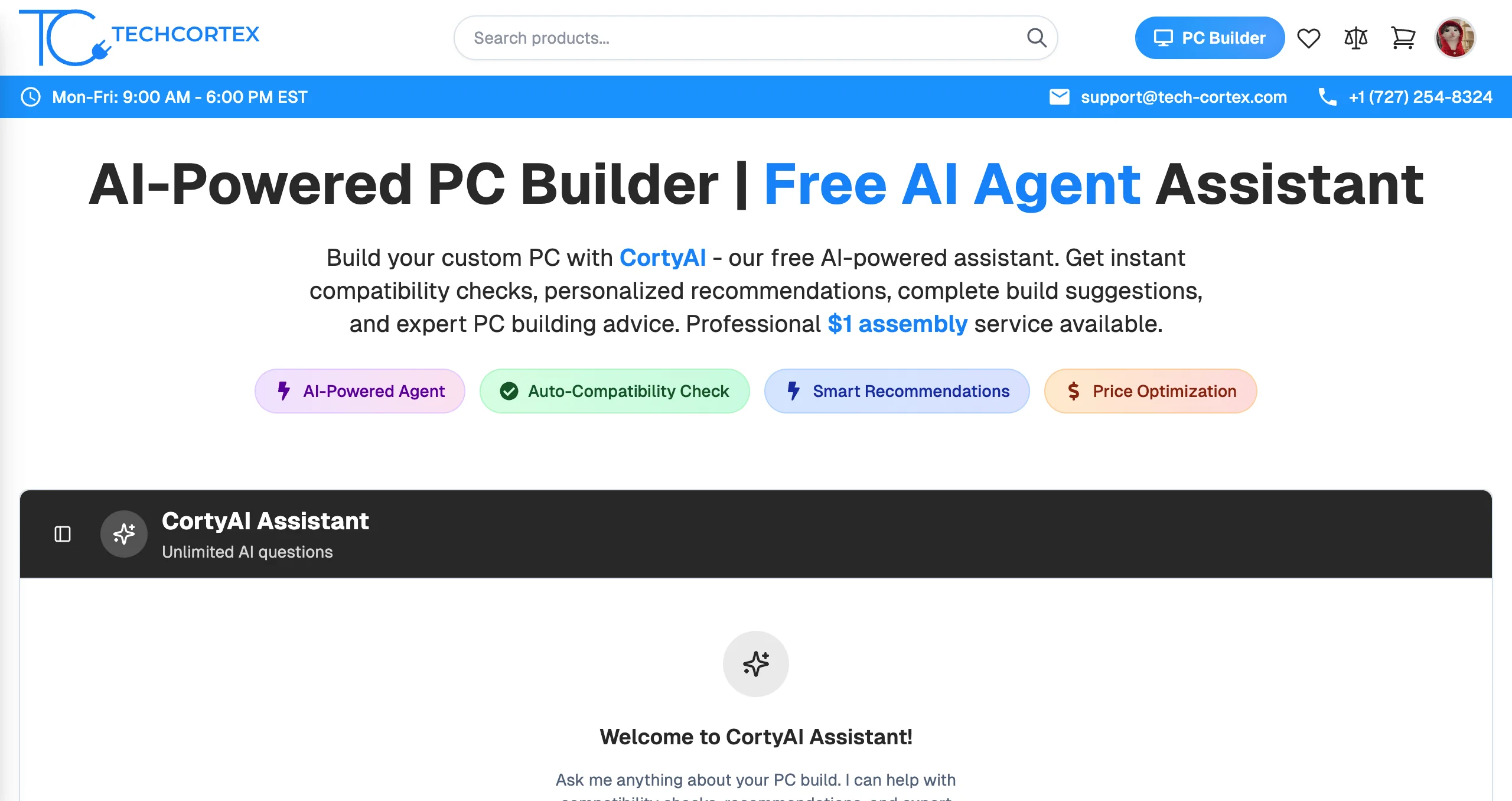 TechCortex - Full-Stack E-Commerce Платформа