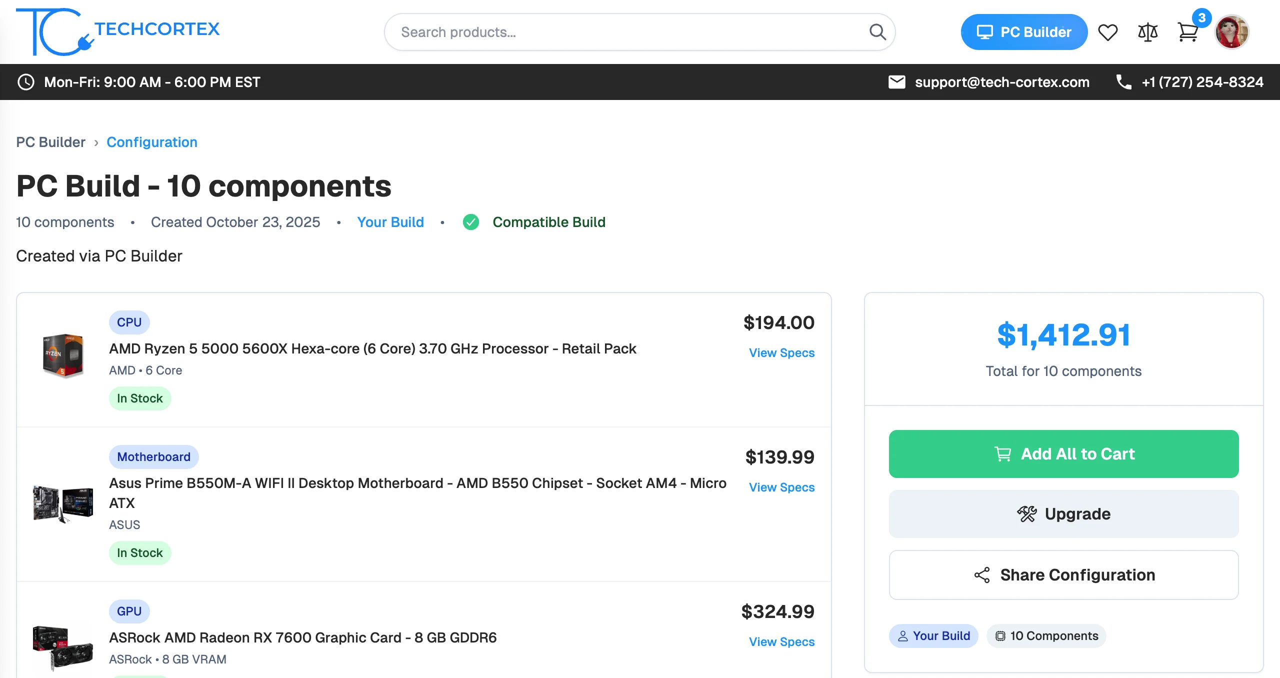 TechCortex - Full-Stack E-Commerce Платформа